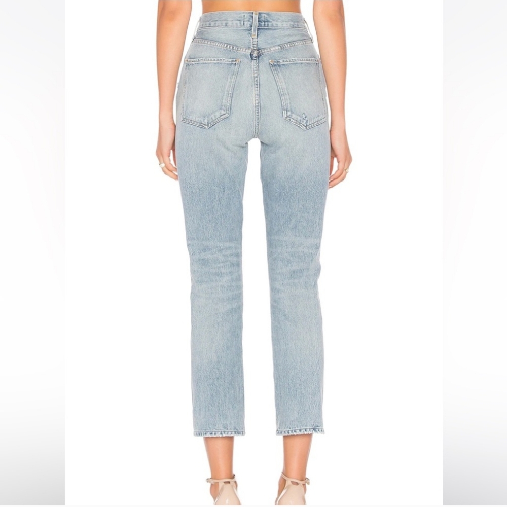 AGOLDE Riley SZ28 High Rise Straight Crop - Picture 3 of 12